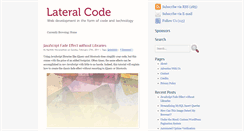 Desktop Screenshot of lateralcode.com